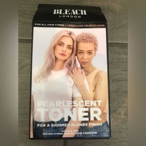 Bleach London Semi-Permanent Pearlescent Toner Finish Hair Color Vegan Free